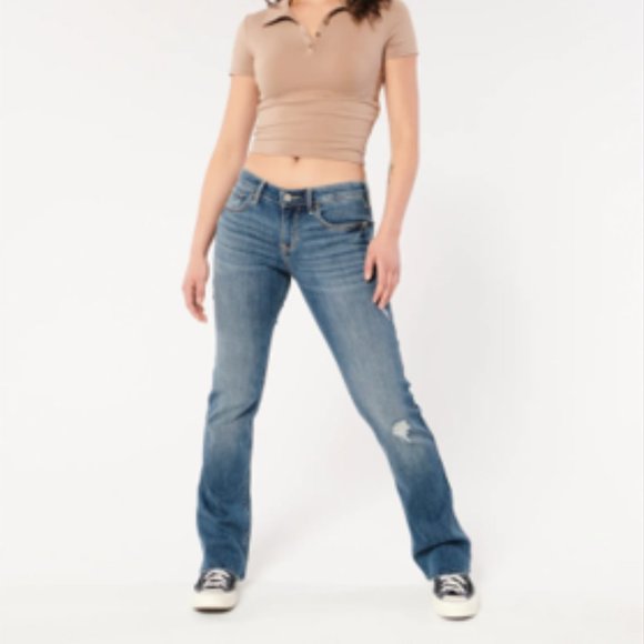 Hollister Low-Rise Bootcut - Picture 1 of 8